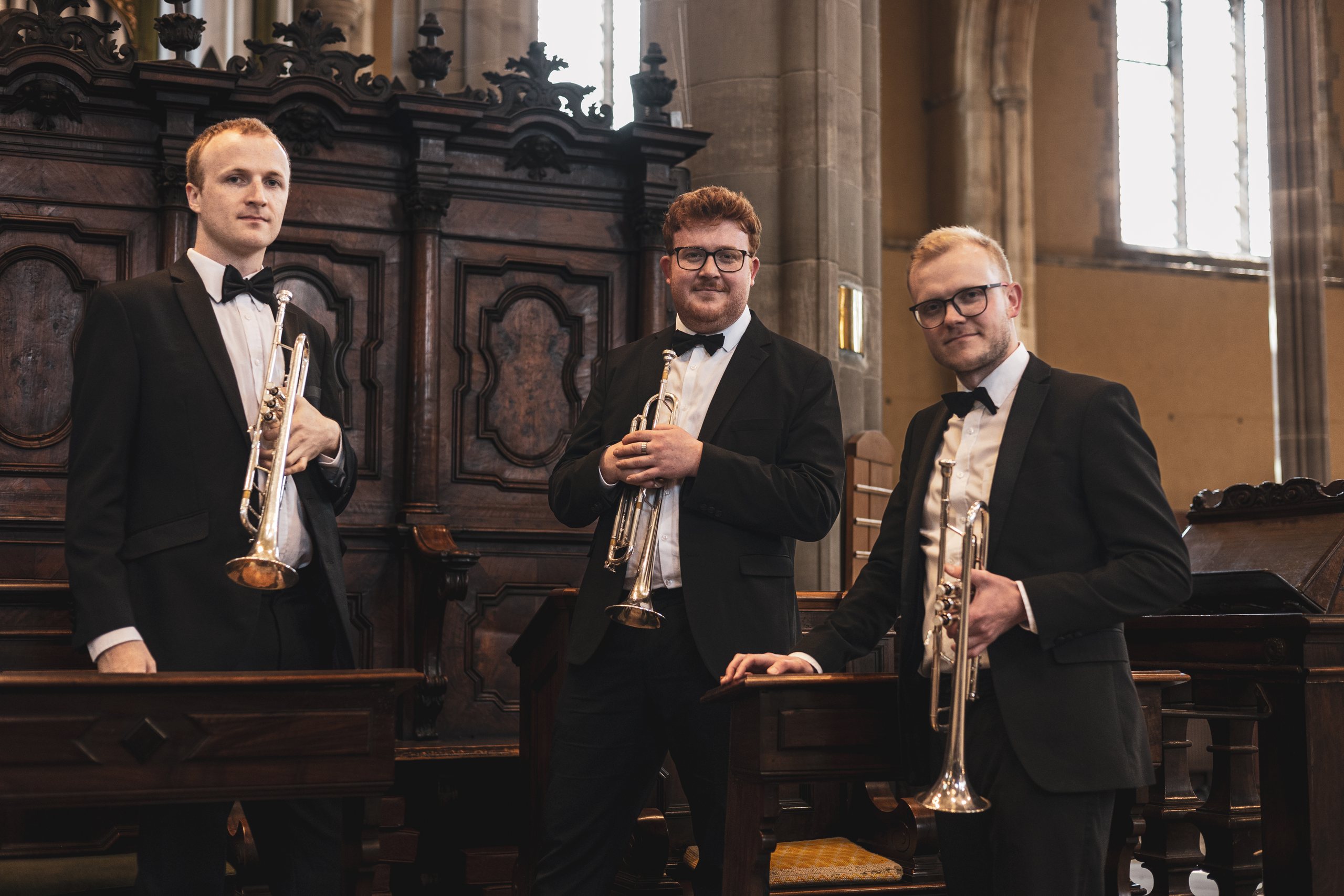 Aria Brass performing live