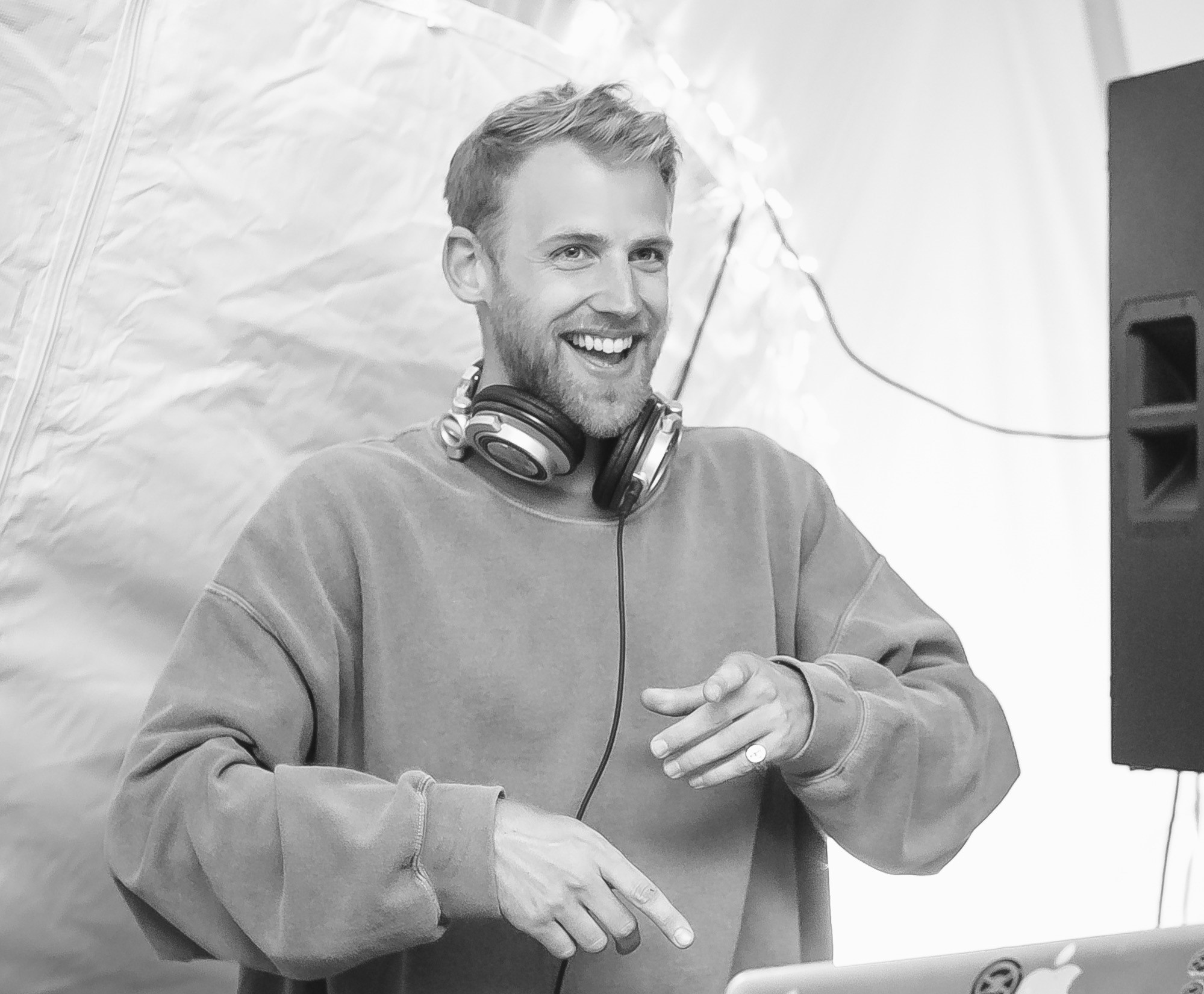 DJ AJ performing live