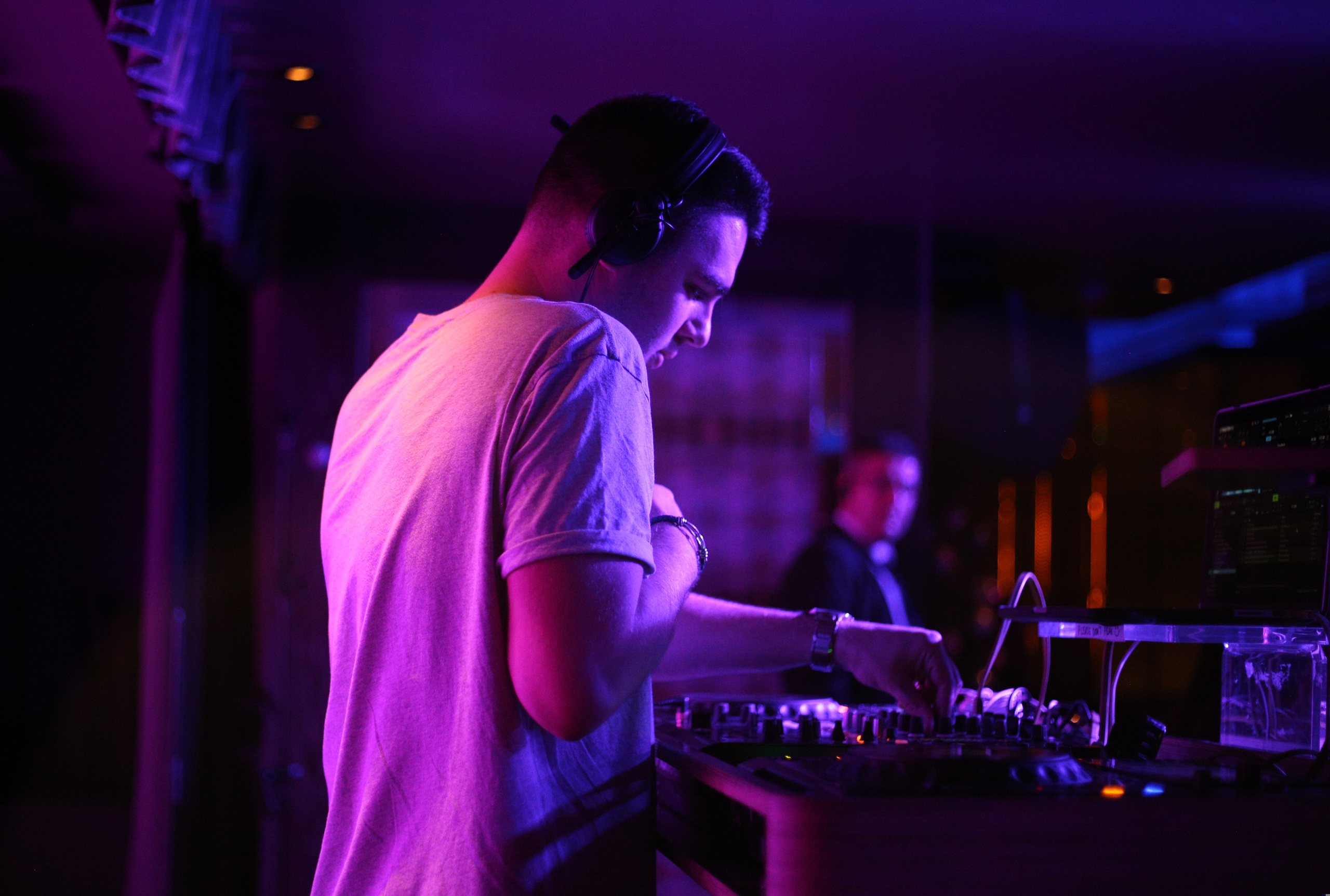 DJ Dom performing live