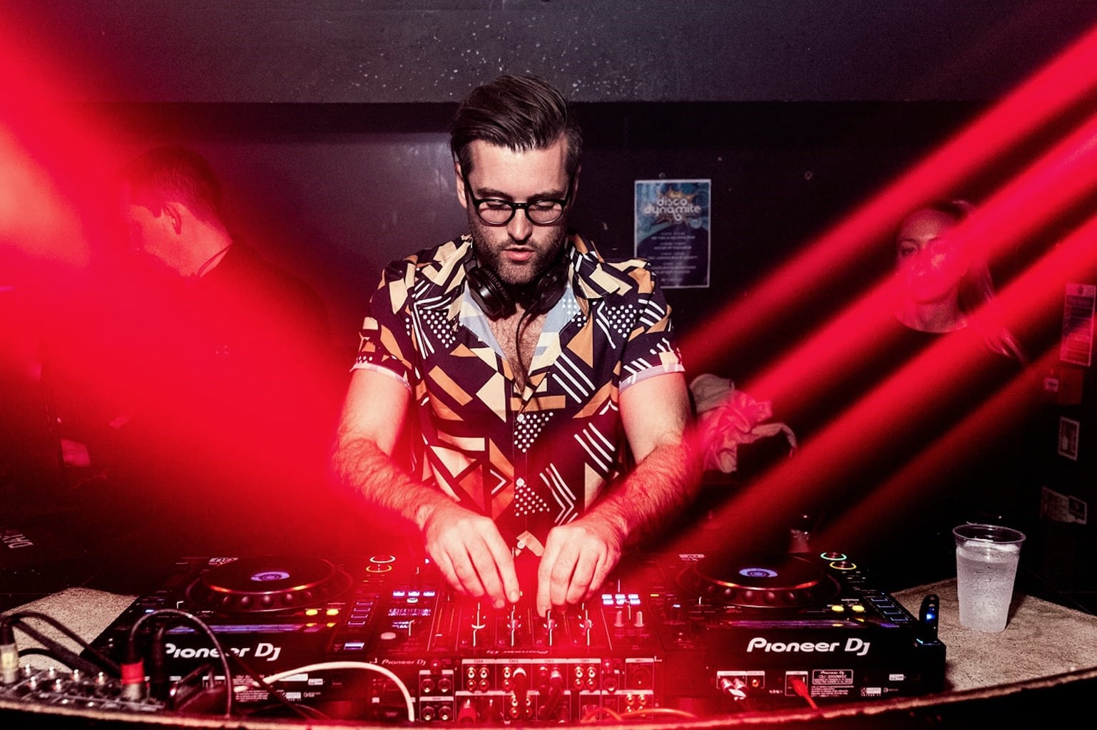 DJ Hugo performing live